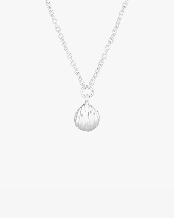 Beach single necklace silver