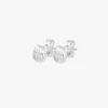 Beach studs silver