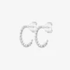 Bliss hoops silver