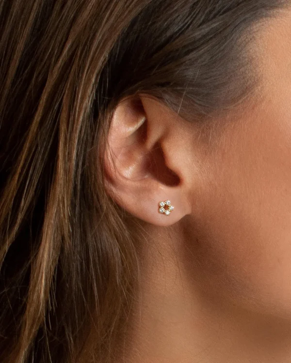 Bliss studs gold