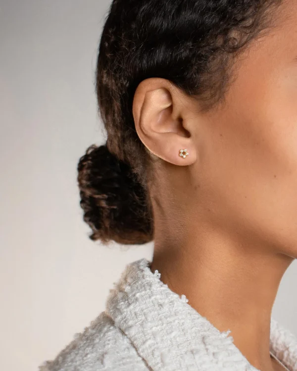 Bliss studs gold