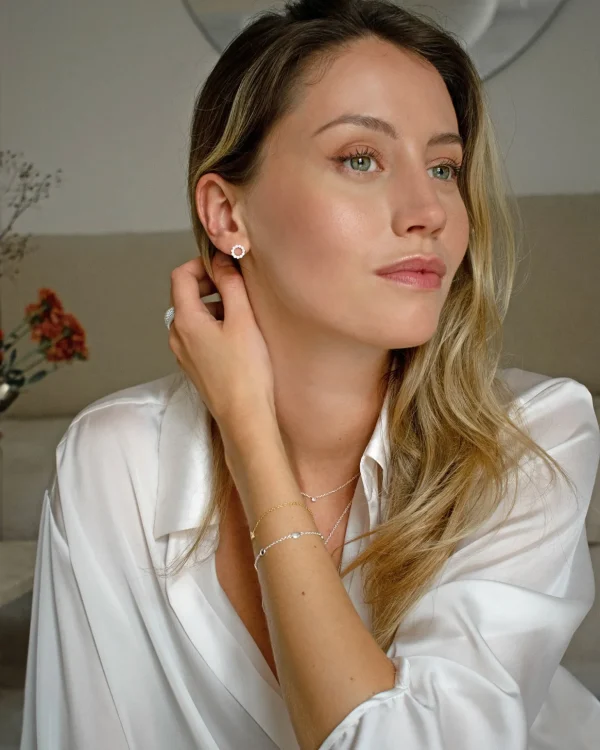 Bliss studs silver