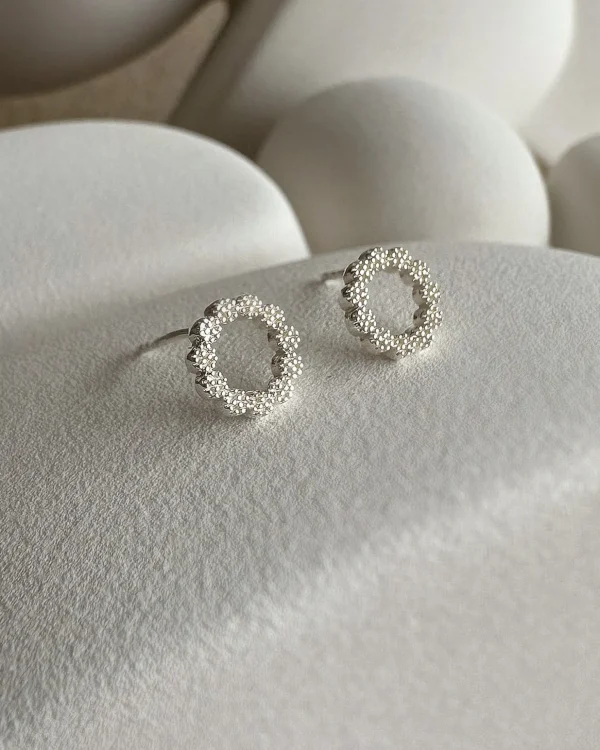 Bliss studs silver