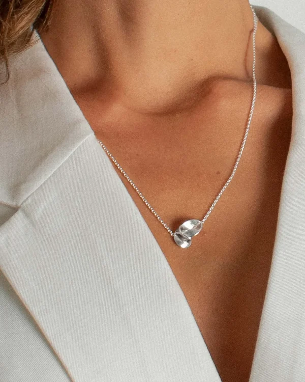 Botanica double necklace silver
