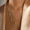 Botanica drop full necklace gold