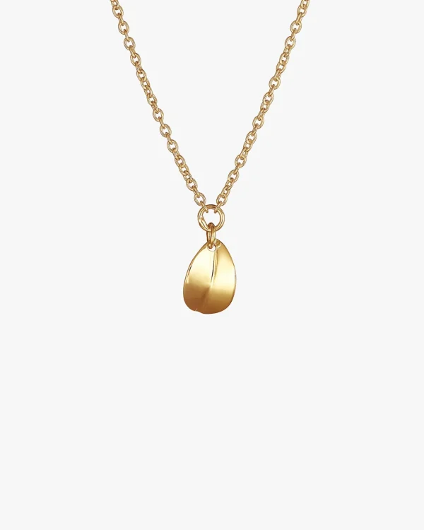 Botanica drop necklace gold