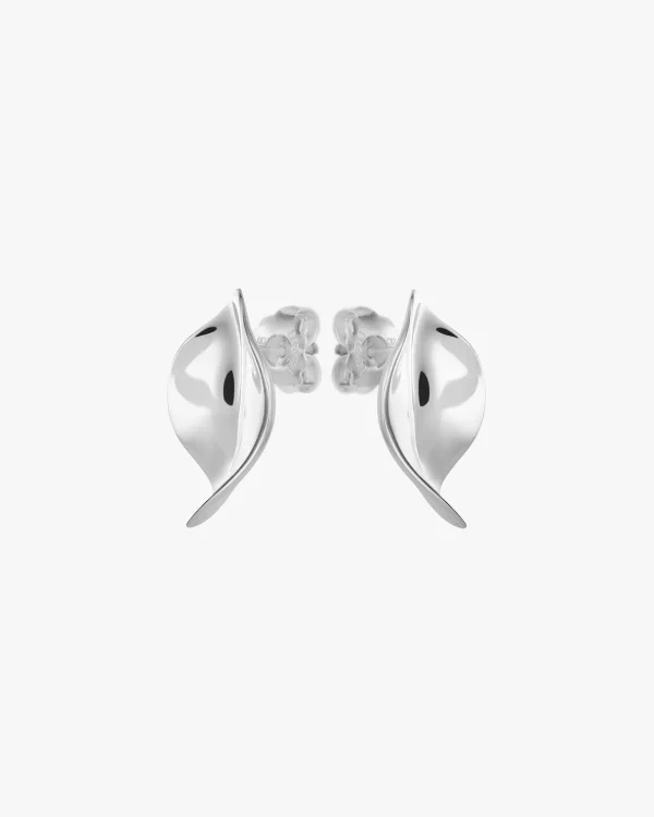 Botanica studs silver