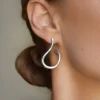 Breeze earrings silver