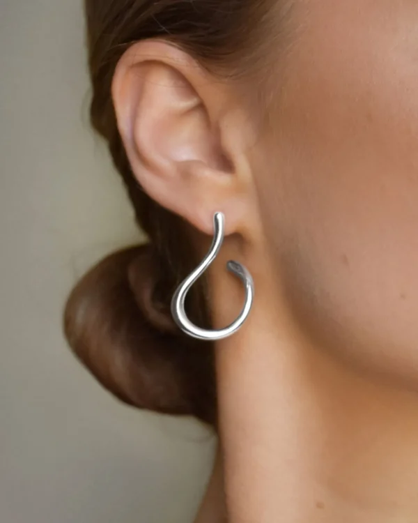 Breeze earrings silver