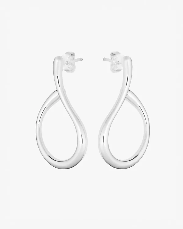 Breeze earrings silver