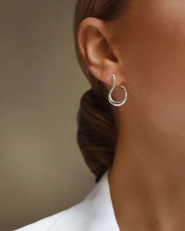 Breeze small earrings silver