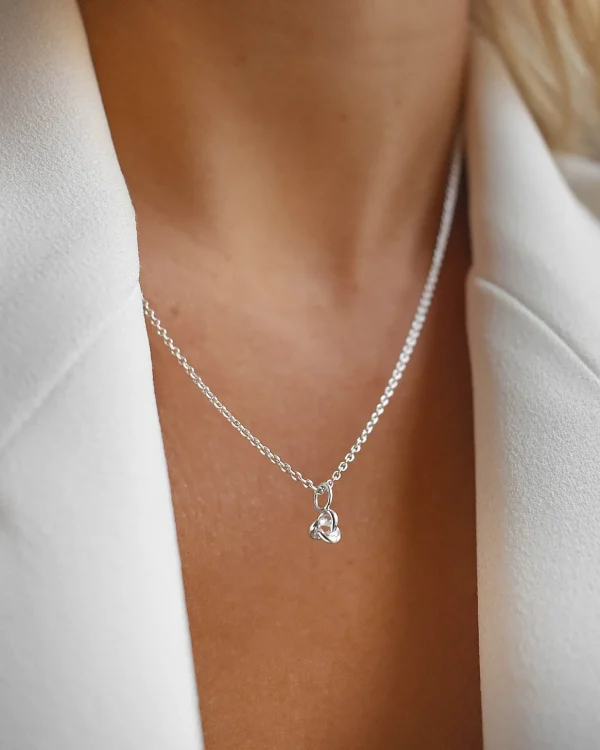 Charms Le Knot drop silver