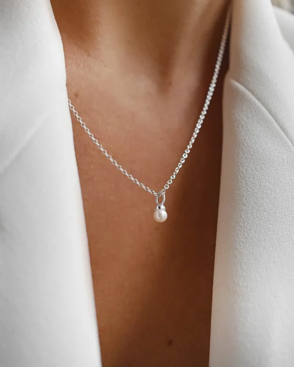 Charms Petite Pearl silver