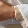 Drops full bracelet silver