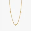 Drops full necklace gold