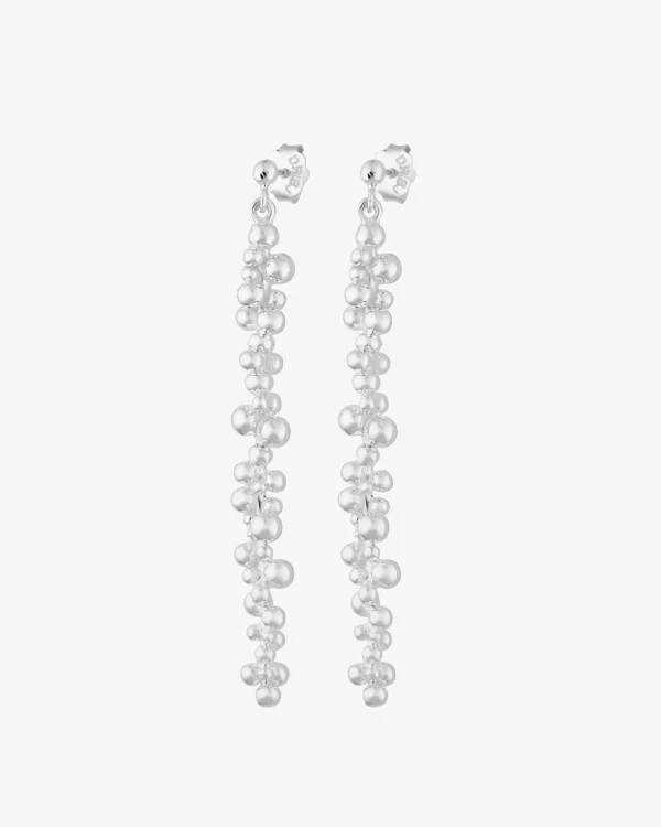 Drops grande earrings silver