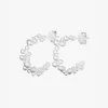 Drops hoops silver