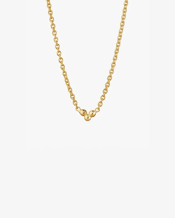 Drops necklace gold