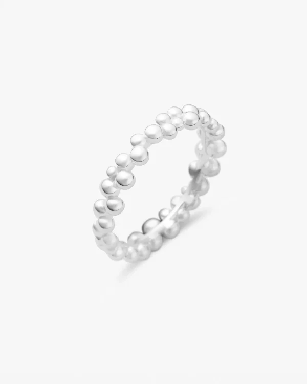 Drops ring silver