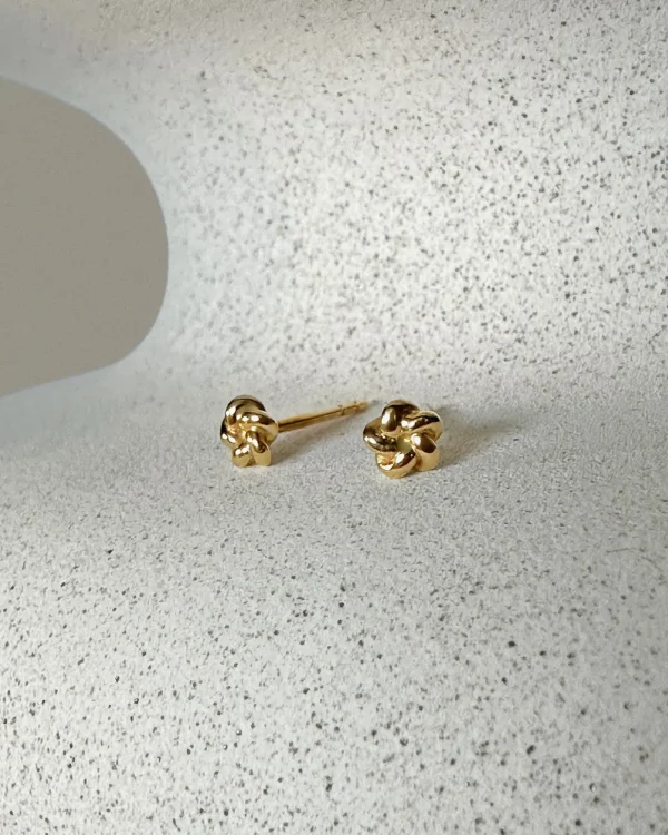 Empower drop studs gold