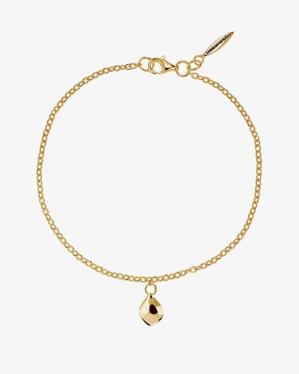 Gaias Grace drop bracelet gold