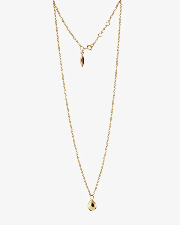 Gaias Grace drop necklace gold