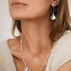 Gaias Grace earrings silver