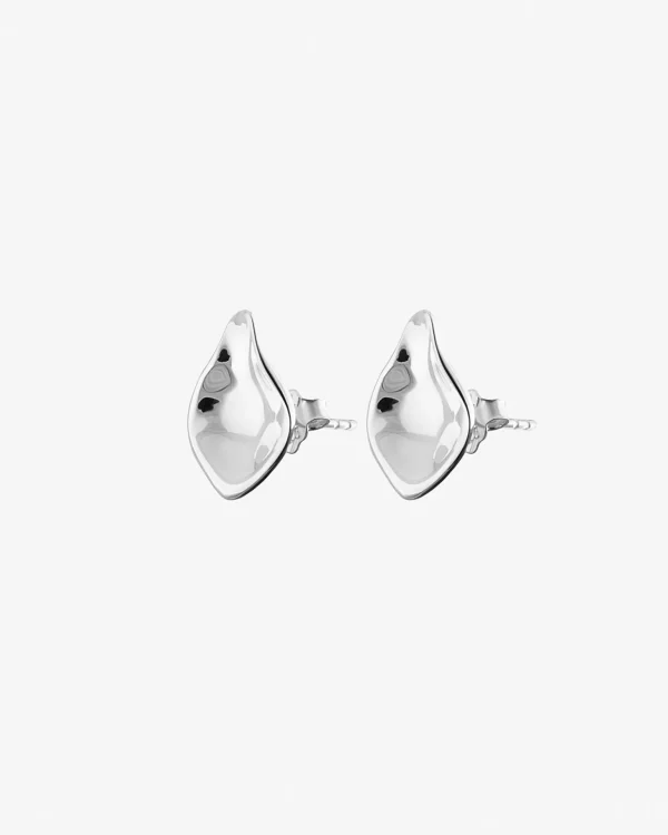Gaias Grace studs fixed silver