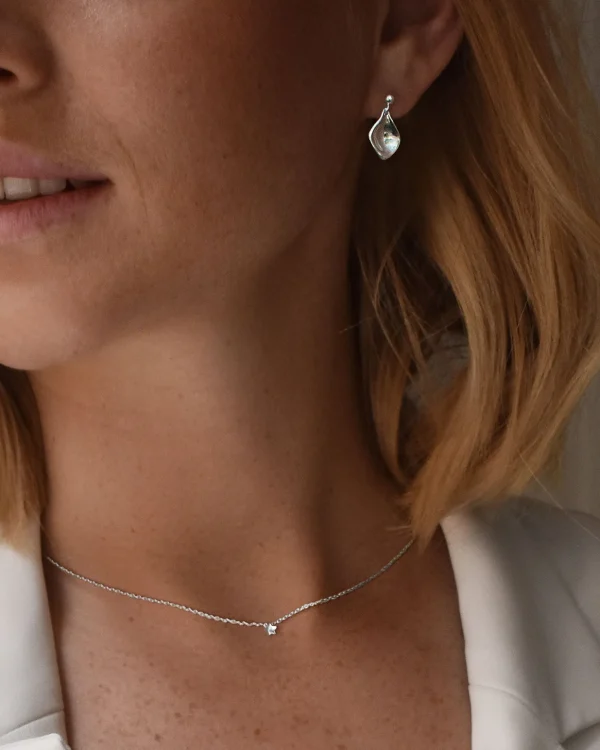 Gaias Grace studs silver