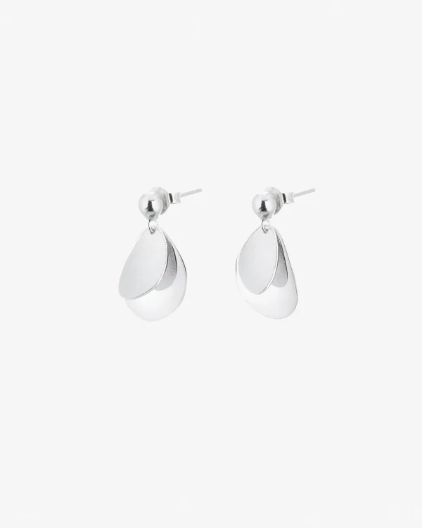 Lakeside drop studs silver