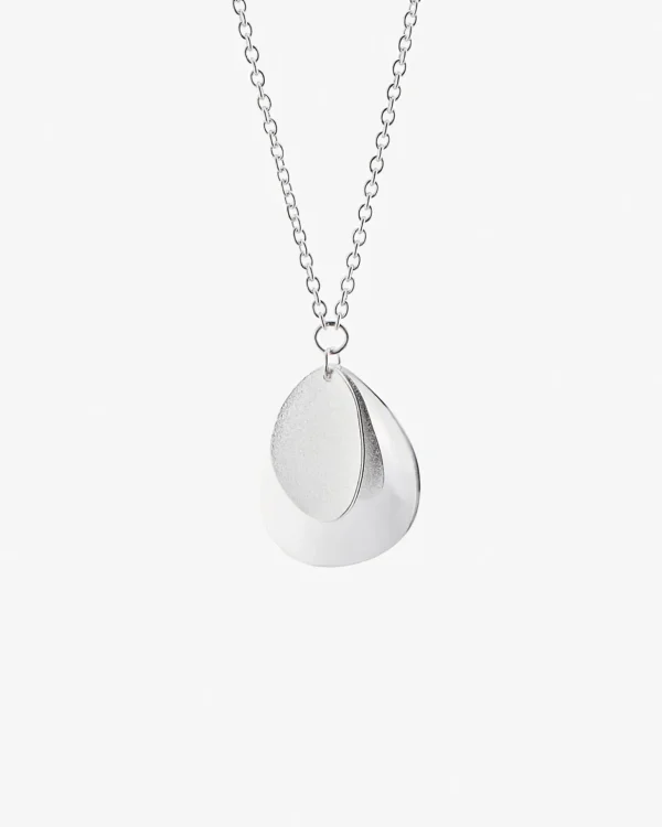 Lakeside single necklace silver