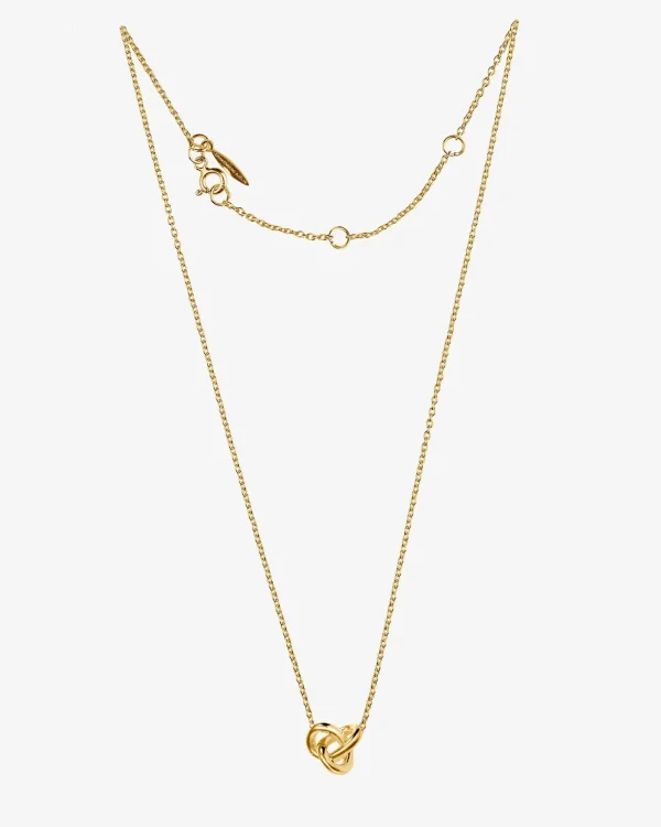 Le Knot necklace gold