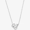 Le Knot necklace long silver