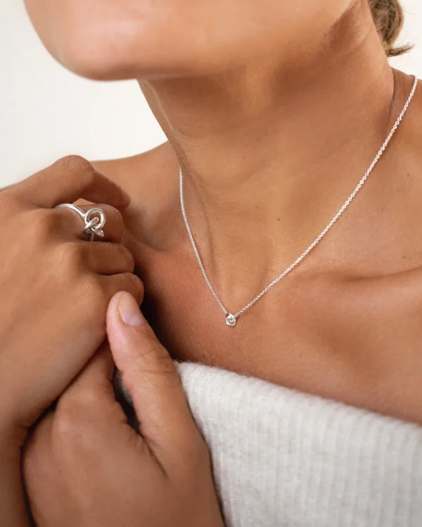 Le Knot ring silver