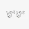Le Knot studs silver