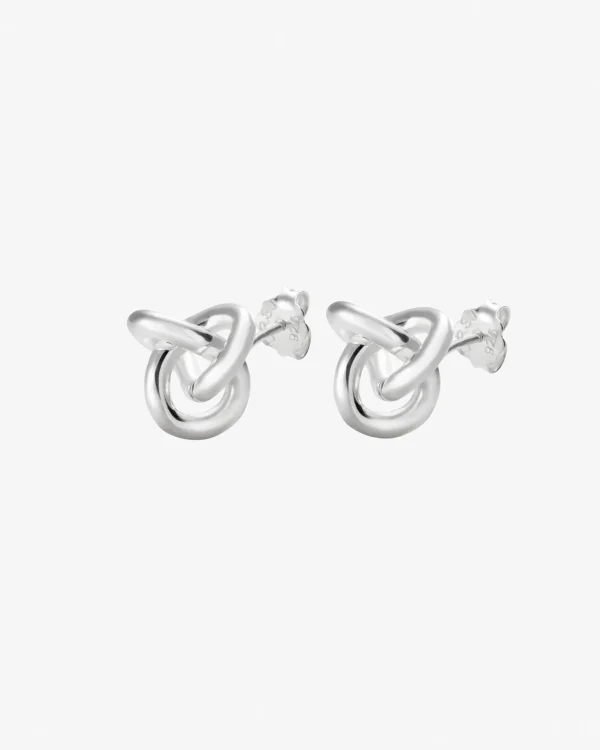Le Knot studs silver