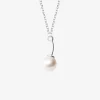 Le Pearl single necklace silver