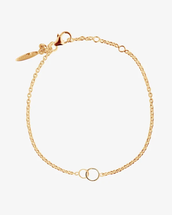 Les Amis drop bracelet gold