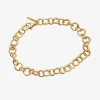 Les Amis drop chain bracelet gold