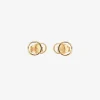 Les Amis drop studs gold