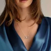 Les Amis single necklace silver