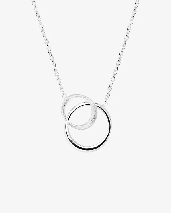 Les Amis single necklace silver