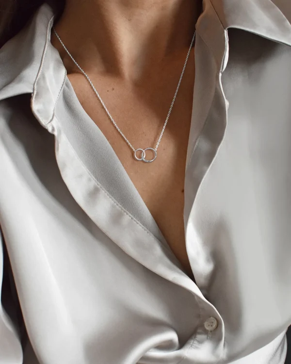 Les Amis small single necklace silver