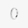Les Roches drop ring silver