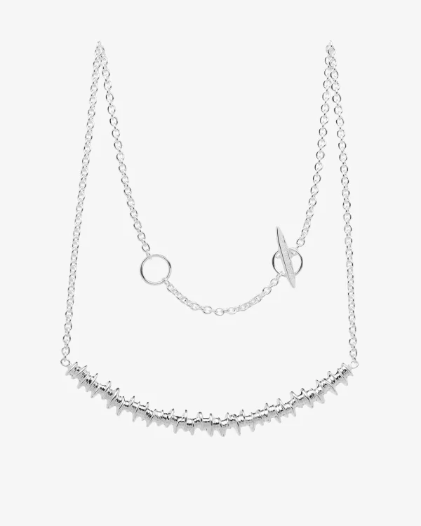 Les Roches grande necklace silver