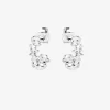 Les Roches hoops silver
