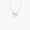 Lotus necklace silver
