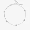 Love bubble full bracelet silver