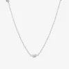 Love bubble full necklace silver