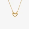 Love Vibe drop necklace gold